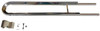 Gas Grill Burner for Thermos 4068207 4594006 13802