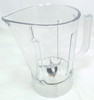 48-Ounce Blender Pitcher with Grey Lid for KitchenAid, W10183713 & W10503762