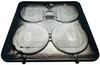 Cuisinart Belgian Waffle Maker Lower Pancake Plate, WAF-300LPP