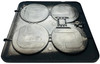 Cuisinart Belgian Waffle Maker Lower Pancake Plate, WAF-300LPP