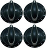 Surface Burner Knob 4 Pack for Maytag, Magic Chef PS2088607, WP74011287