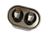 CR4X370 - Run Capacitor, Oval, 4 Mfd., 370 Volt