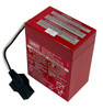Power Wheels Super 6 Volt Red Battery, 00801-0712