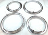 Trim Ring Set for Frigidaire, (2) 5303291616, FT6 & (2) 5303291617, FT8