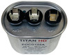 Packard Dual Run Capacitor, Oval, 15+5 Mfd., 370 Volt, POCD155, 15/5-370