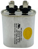 Run Capacitor, Oval, 5 Mfd., 370 Volt, CR5X370