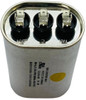 Dual Run Capacitor, Oval, 45 + 5 Mfd., 370 Volt, CD45+5X370