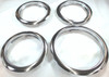 Trim Ring Set for Frigidaire, (3) 5303291616, FT6 & (1) 5303291617, FT8