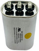 Dual Run Capacitor, Oval, 40 + 5 Mfd., 440 Volt, CD40+5X440