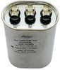 Dual Run Capacitor, Oval, 40 + 5 Mfd., 370 Volt, CD40+5X370