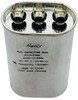 Dual Run Capacitor, Oval, 40 + 5 Mfd., 370 Volt, CD40+5X370