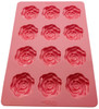 Wilton Silicone Bakeware, 12 Cavity Rose Candy Mold, 2115-8516