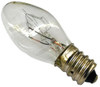 Satco 10C7, 10 Watt, Clear Incandescent Light Bulb