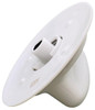 GE Dryer Timer Knob WE1M654 Chrome Ring D Shaft Fitting