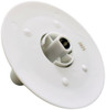 GE Dryer Timer Knob WE1M654 Chrome Ring D Shaft Fitting