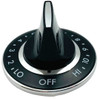 Y700854 - 2-Pack Surface Burner D-STYLE Knob for Jenn Air