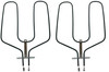 2 Pk, Broil Element for General Electric Hotpoint, AP2031008, PS249386, WB44X134