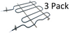 3 Pk, Broil Element for Dacor Range 876433-001, 82817