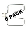 5 Pk, Bake Element for General Electric, AP2624568, PS249442, WB44X5019