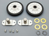 Rear Dryer Roller Kit for Whirlpool, AP4242491, PS2162268, SALA-1008