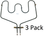 3 Pk, Bake Element for General Electric, AP2031065, PS249348, WB44X10013