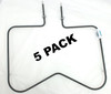 WB44K5012 - 5-Pack Bake Element for General Electric and Hotpoint