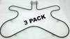 3 Pk, Bake Element for Dacor Range 876568-001, AP3394498, PS4264884, 62601