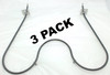3 Pk, Bake Element replaces Whirlpool, Sears, AP3035427, PS397740, 865940
