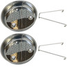 2 Pk, Presto Pressure Cooker Stainless Steel Basket w/Trivet, 85650
