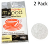 2 Pk, Presto MyPod Replacement, 100 ct, Coffee Filters, 09993