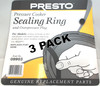 3 Pk, Presto Pressure Cooker Sealing Gasket Ring 09903