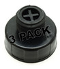 3 Pk, Bissell Cap and Insert Assembly for Powerfresh Steam Mops, 2038413