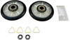 2 Pk, Dryer Drum Roller Kit for Whirlpool, AP3098345, PS347627, 349241T