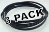 3 Pk, Clothes Dryer Belt for Whirlpool, Sears, AP3889359, PS1487713, 8547168