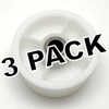 3 Pk, Clothes Dryer Idler Pulley for Maytag, Magic Chef, AP4373393, 6-3700340