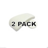 2 Pk, Stand Mixer Head Lock White for KitchenAid, AP6007741, WP3184262