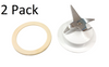 2 Pk, Blender Cutting Blade Assembly for KitchenAid, AP6013699, WP9704291 KSBGCB