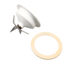2 Pk, Blender Cutting Blade Assembly for KitchenAid, AP6013699, WP9704291 KSBGCB