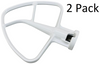 2 Pack, KitchenAid Stand Mixer 4.5 QT Flat Beater, OEM, AP3884849, PS987906, WPW10672617