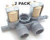 2 Pk, Washer Water Valve for General Electric, AP4412517, PS2354072, WH13X10037