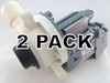 2 Pk, Washing Machine Drain Pump for Whirlpool, Sears, AP4514539, W10276397