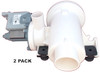 2 Pk, Washing Machine Water Pump for Whirlpool, AP6020786, WPW10391443