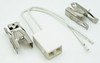 4 Pk, Top Burner Ceramic Receptacle Kit for Frigidaire, AP2591744, 5303935058