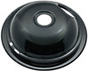 Large 8" Black Porcelain Drip Bowl for Whirlpool, AP6018808, 93169205B