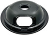 Large 8" Black Porcelain Drip Bowl for Whirlpool, AP6018808, 93169205B