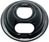 Small 6" Black Porcelain Drip Bowl for Whirlpool, 93169204B, W10290353RW
