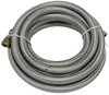Supco ¼" COMP X ¼ COMP" 120" Stainless Steel Hose for Refrigerators, 1410RFSS