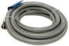 Supco ¼" COMP X ¼ COMP" 120" Stainless Steel Hose for Refrigerators, 1410RFSS