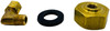 Supco ¾" Brass Valve Adapter for Icemakers and Humidifiers, VI2404