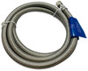 Supco ¼" COMP X ¼" COMP 60" Stainless Steel Hose, 1405RFSS